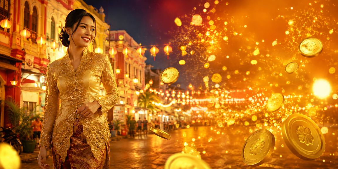 Pengalaman pertaruhan loteri bergaya kebaya tempatan di Pulau Pinang